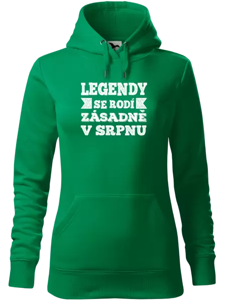 Dámská mikina Legendy se rodí zásadně v...