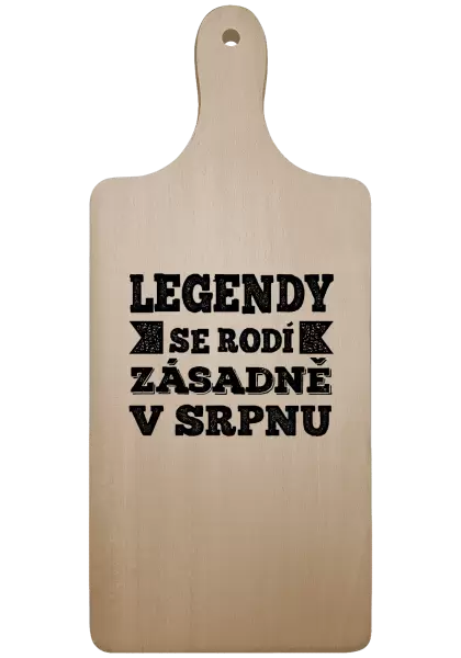 Prkénko Legendy se rodí zásadně v...