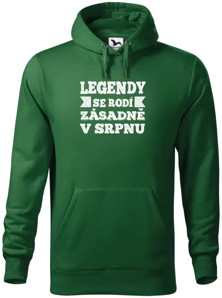 Pánská mikina Legendy se rodí zásadně v...
