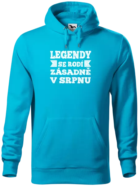 Pánská mikina Legendy se rodí zásadně v...
