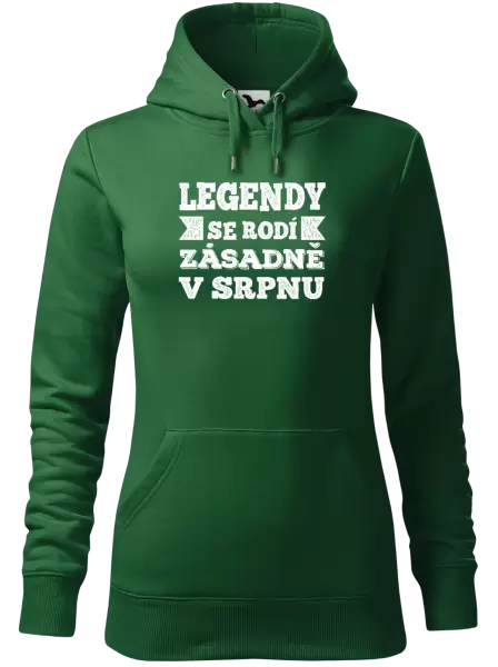 Dámská mikina Legendy se rodí zásadně v...