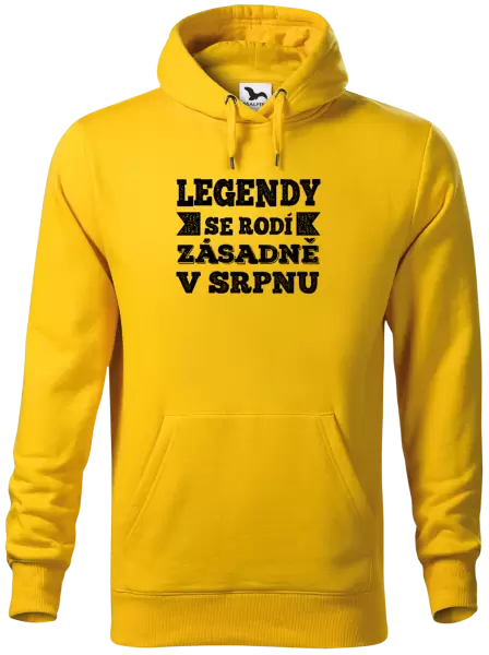 Pánská mikina Legendy se rodí zásadně v...
