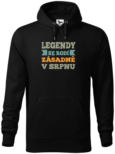 Pánská mikina Legendy se rodí zásadně v...