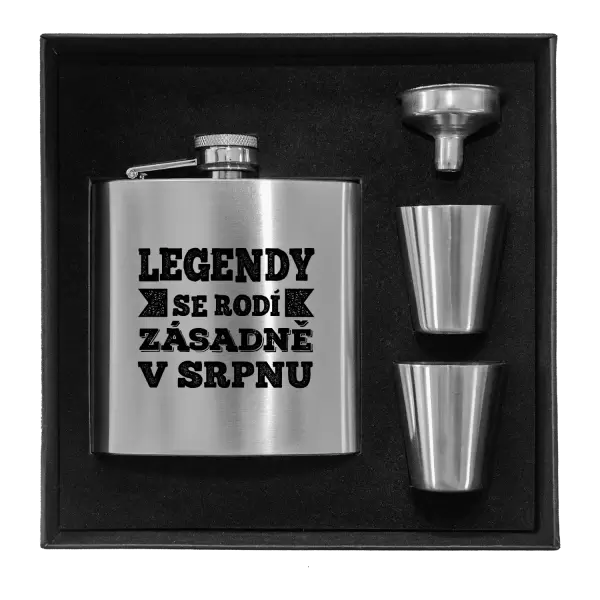 Placatka v krabičce Legendy se rodí zásadně v...