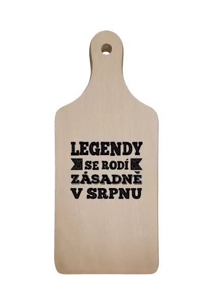 Prkénko Legendy se rodí zásadně v...