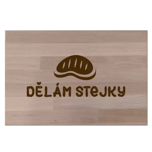 Bukové prkénko GRIL - Dělám stejky