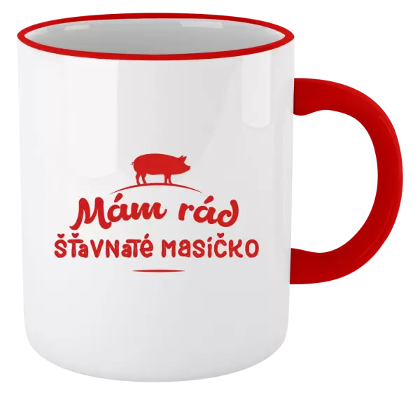 Hrnek Mám rád šťavnaté masíčko