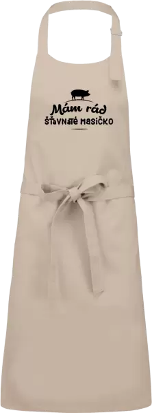 Zástěra Mám rád šťavnaté masíčko