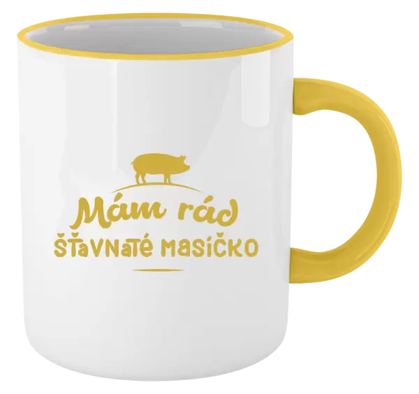 Hrnek Mám rád šťavnaté masíčko