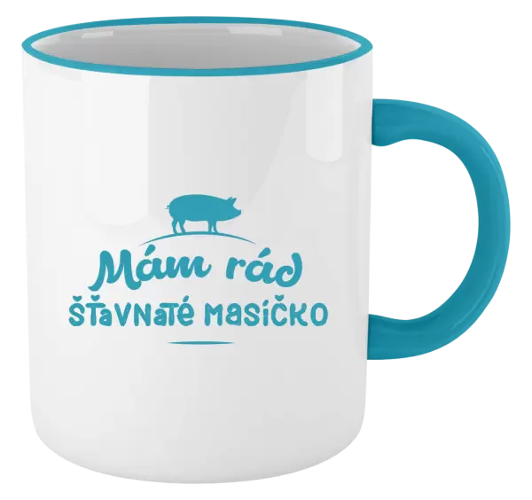 Hrnek Mám rád šťavnaté masíčko