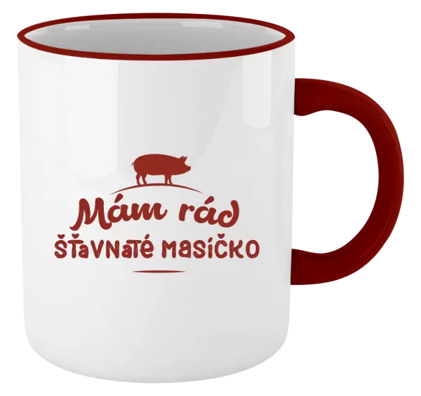 Hrnek Mám rád šťavnaté masíčko