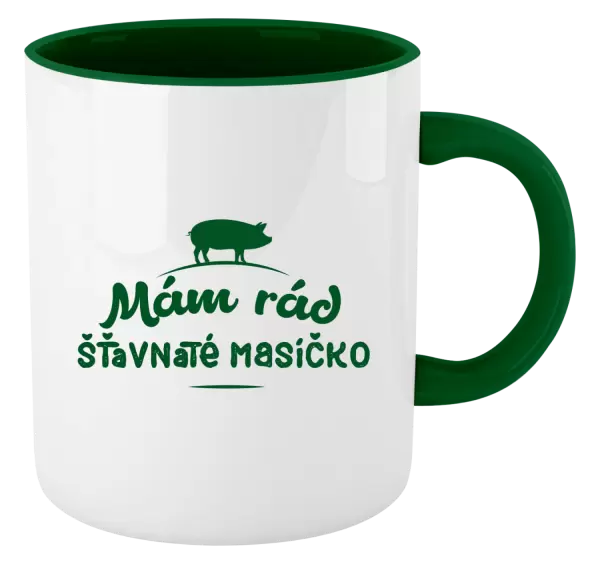 Hrnek Mám rád šťavnaté masíčko