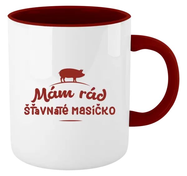 Hrnek Mám rád šťavnaté masíčko