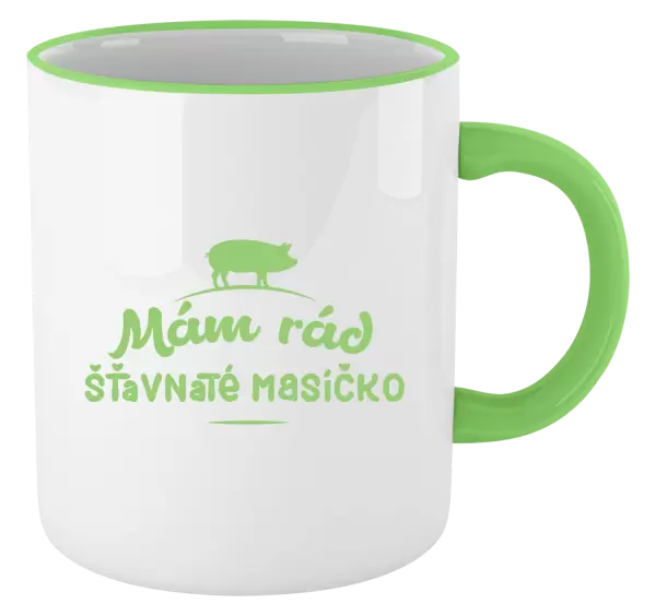 Hrnek Mám rád šťavnaté masíčko