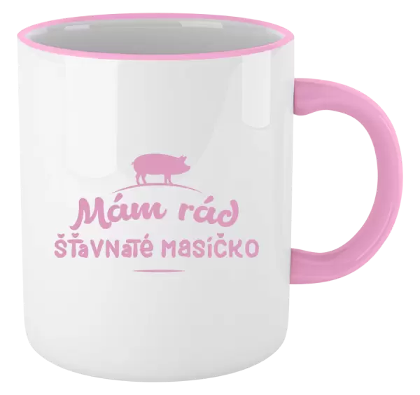 Hrnek Mám rád šťavnaté masíčko