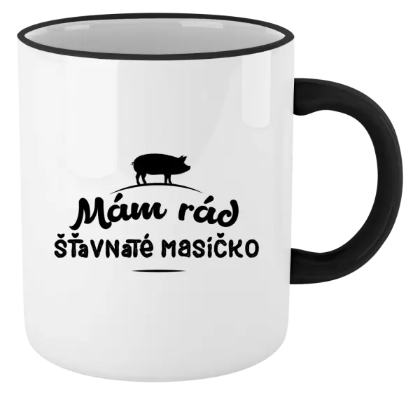 Hrnek Mám rád šťavnaté masíčko