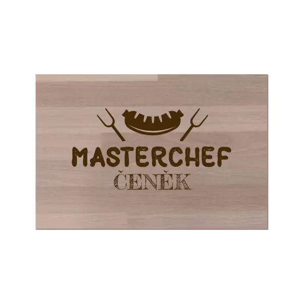 Buková doska Master chef, vlastní jméno
