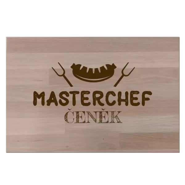 Buková doska Master chef, vlastní jméno