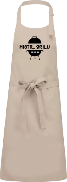 Zástěra Mistr grilu + jméno