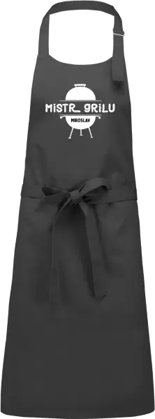 Zástěra Mistr grilu + jméno