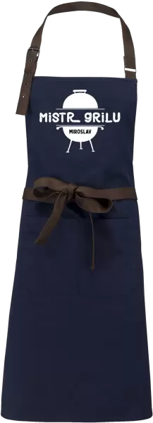 Zástěra Mistr grilu + jméno
