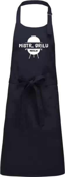 Zástěra Mistr grilu + jméno