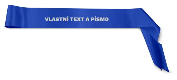 Šerpa Vlastní text na stuhy