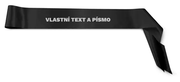 Šerpa Vlastní text na stuhy