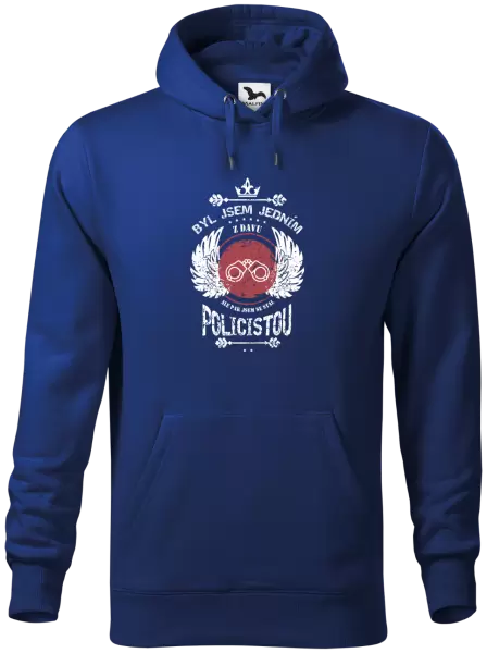 Pánská mikina Byl jsem jedním z davu, ale pak jsem se stal policistou