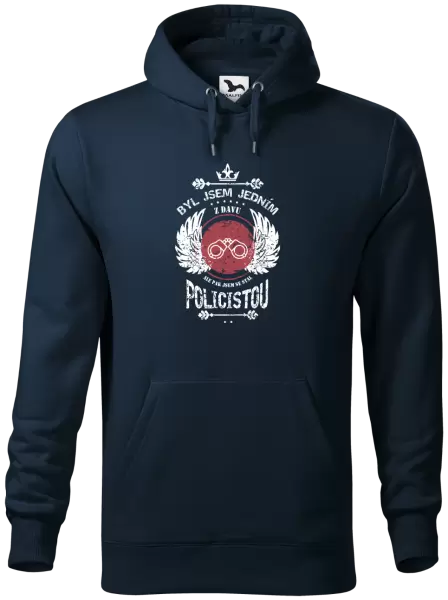 Pánská mikina Byl jsem jedním z davu, ale pak jsem se stal policistou