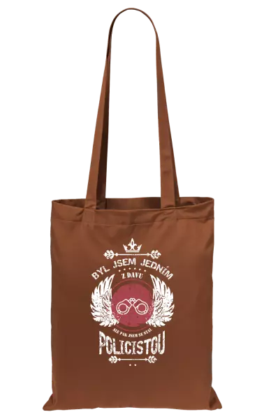 Látková taška Byl jsem jedním z davu, ale pak jsem se stal policistou