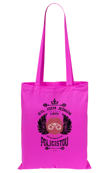 Látková taška Byl jsem jedním z davu, ale pak jsem se stal policistou