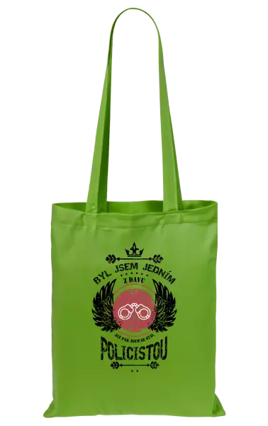 Látková taška Byl jsem jedním z davu, ale pak jsem se stal policistou