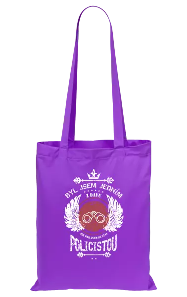 Látková taška Byl jsem jedním z davu, ale pak jsem se stal policistou