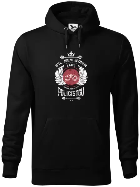 Pánská mikina Byl jsem jedním z davu, ale pak jsem se stal policistou
