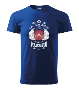 Pánské tričko Byl jsem jedním z davu, ale pak jsem se stal policistou