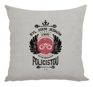 Polštář Byl jsem jedním z davu, ale pak jsem se stal policistou