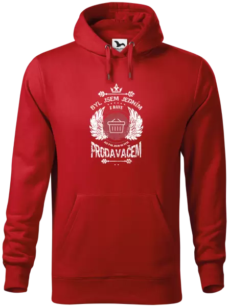 Pánská mikina Byl jsem jedním z davu, ale pak jsem se stal prodavačem
