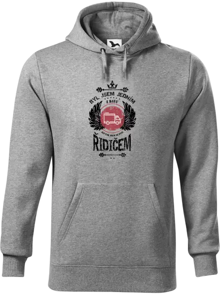 Pánská mikina Byl jsem jedním z davu, ale pak jsem se stal řidičem