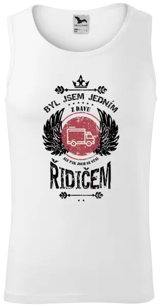 Pánské tílko Byl jsem jedním z davu, ale pak jsem se stal řidičem