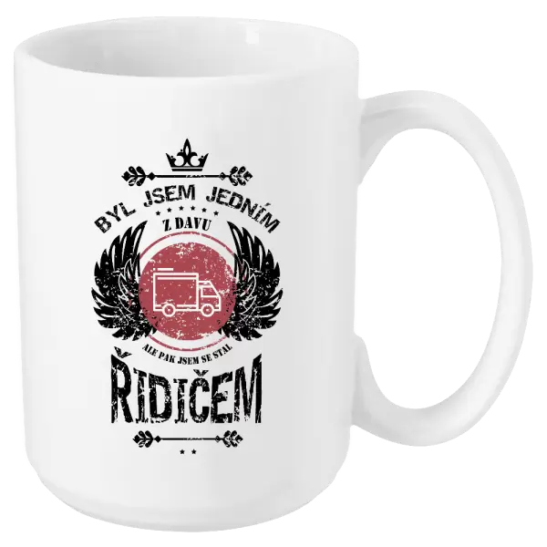 Hrnek Byl jsem jedním z davu, ale pak jsem se stal řidičem