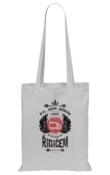 Látková taška Byl jsem jedním z davu, ale pak jsem se stal řidičem