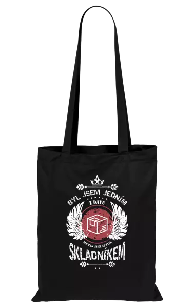 Látková taška Byl jsem jedním z davu, ale pak jsem se stal skladníkem