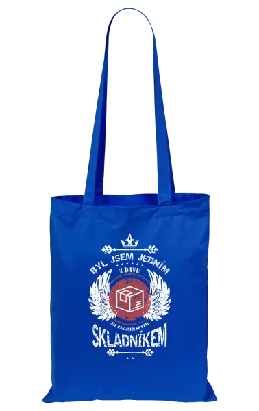 Látková taška Byl jsem jedním z davu, ale pak jsem se stal skladníkem