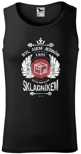 Pánské tílko Byl jsem jedním z davu, ale pak jsem se stal skladníkem