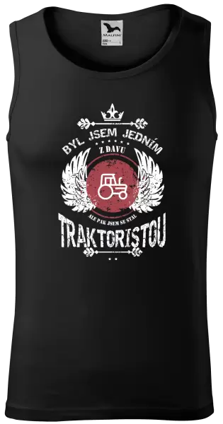 Pánské tílko Byl jsem jedním z davu, ale pak jsem se stal traktoristou