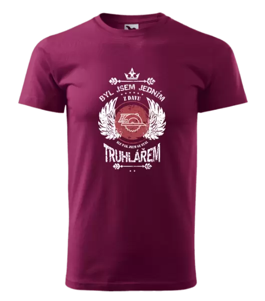 Pánské tričko Byl jsem jedním z davu, ale pak jsem se stal truhlářem