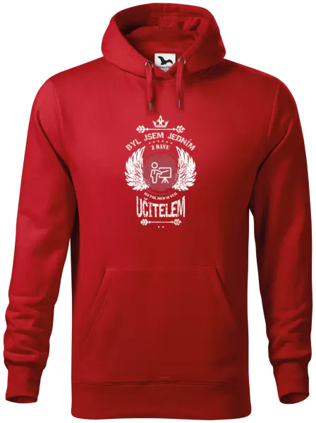 Pánská mikina Byl jsem jedním z davu, ale pak jsem se stal učitelem