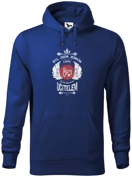 Pánská mikina Byl jsem jedním z davu, ale pak jsem se stal učitelem