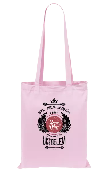 Látková taška Byl jsem jedním z davu, ale pak jsem se stal učitelem